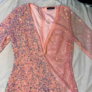 Pink Sequence dress very sparkly